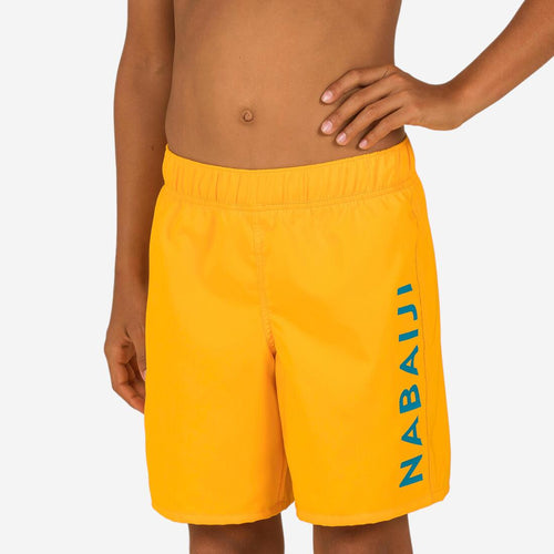 





Bañador Niño natación   Swimshort 100 naranja