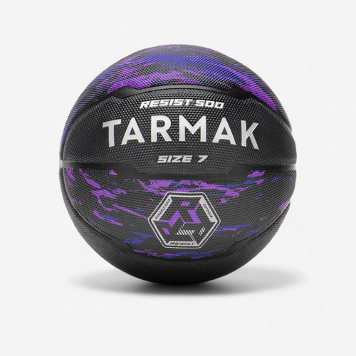 





Balón de baloncesto talla 7 - R500 violeta negro