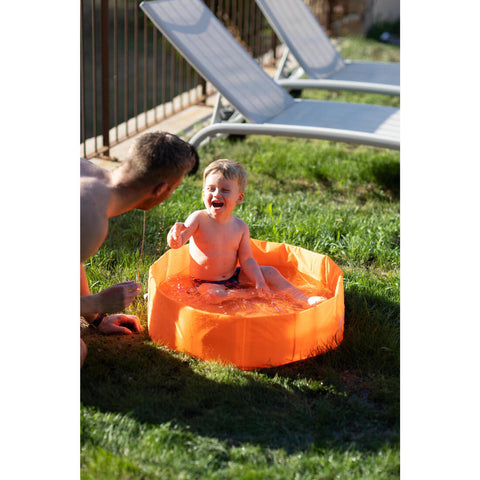 





Piscina pequeña Niños Bebés naranja Nabaiji diámetro 65 cm