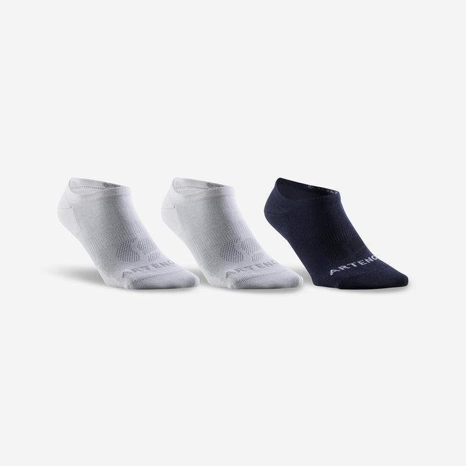 





Calcetines cortos de tenis Pack de 3 Artengo  RS 160 blanco azul marino, photo 1 of 10