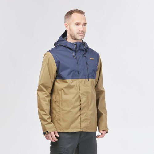 





Chaqueta impermeable de montaña y trekking con capucha Hombre Quechua NH500