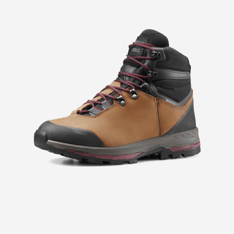 





Botas de montaña y trekking impermeables de piel Mujer Forclaz Trekk 100