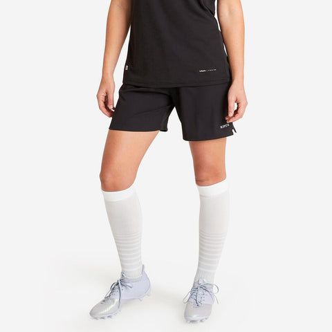 





Pantalón Corto Fútbol Mujer Kipsta F500 Negro