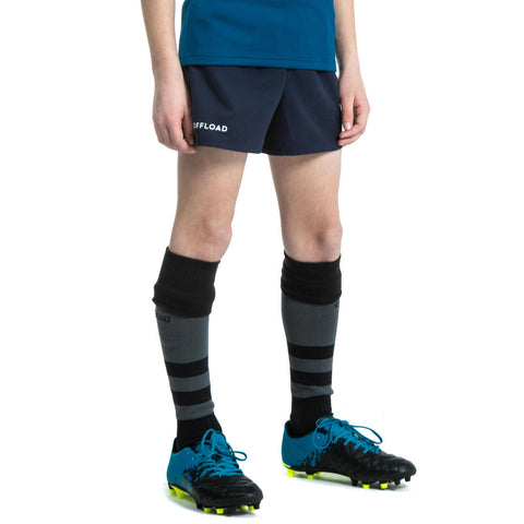 





Pantalón Corto de Rugby Niños Offload R100 Azul