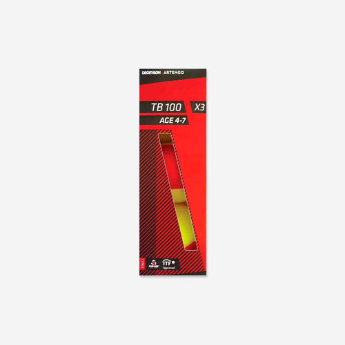 





Pelota de tenis Artengo TB100 x3 rojo