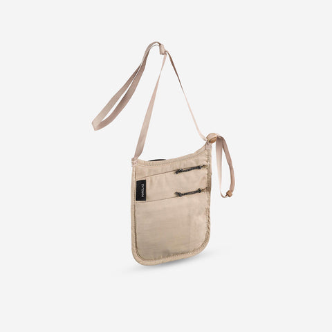 





Bolsita de cuello de discreta TRAVEL RFID beige