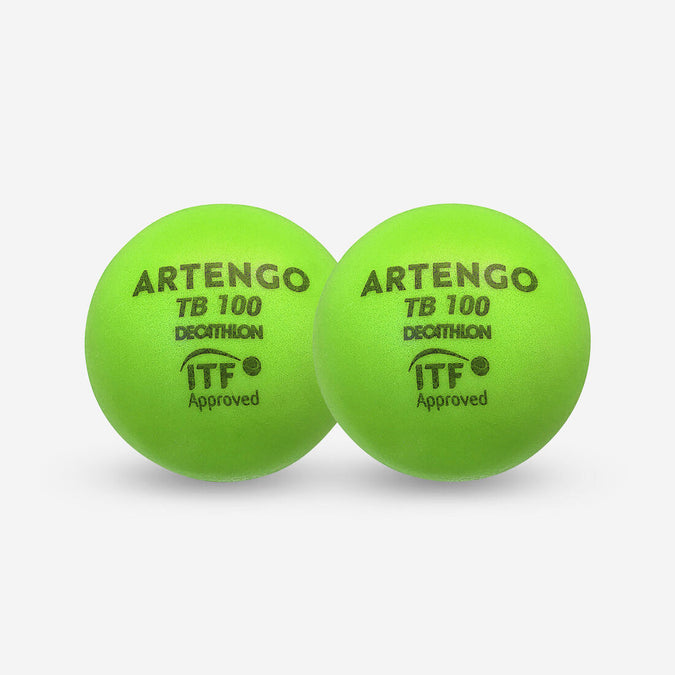 





Pelota de tenis espuma Artengo TB100 x2 9 cm verde, photo 1 of 1