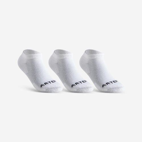 





Calcetines cortos de tenis Niños Pack de 3 Artengo RS 100 blanco