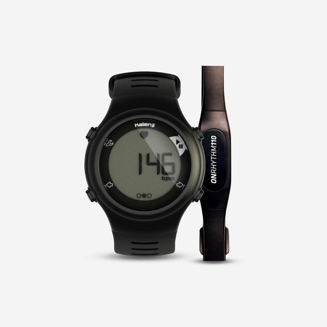 





Reloj pulsómetro de running ONRHYTHM 110 negro, photo 1 of 12