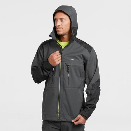 





Chaqueta impermeable de montaña y trekking Hombre Quechua MH900 Negro