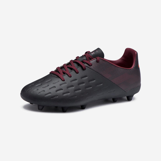 





Botas de rugby moldeadas terrenos secos Hombre - ADVANCE R100 FG negro burdeos, photo 1 of 9