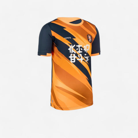 





Camiseta de fútbol niño KIDS TIGRE manga corta Naranja y