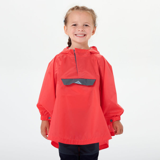 





Poncho impermeable montaña y trekking Niños 2-6 años Quechua MH100 naranja, photo 1 of 8