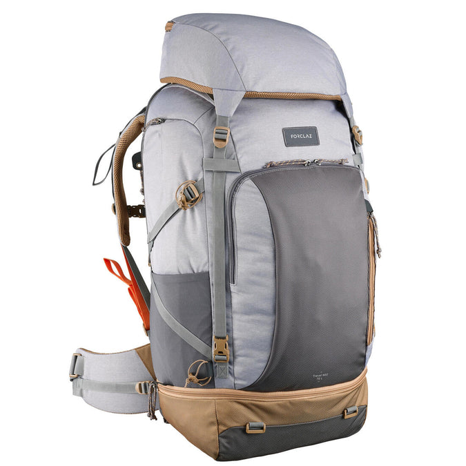 





Mochila de montaña y trekking viaje  70L Forclaz Travel 500. Funda impermeable, photo 1 of 20