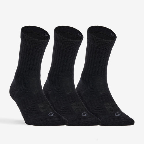 





Calcetines altos de deporte Pack de 3 Artengo RS 500 negro